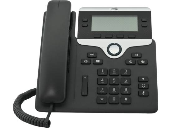 Cisco CP-7841-3PW-K9 Charcoal Gigabit IP Display Speakerphone - Grade A Cisco CP-7841-3PW-K9 Charcoal Gigabit IP Display Speakerphone - Grade A