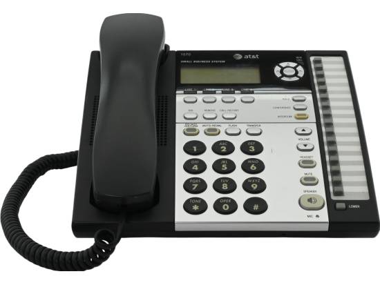 AT&T 1070 4-Line Display Speakerphone (Black) w/CID - Grade A AT&T 1070 4-Line Display Speakerphone (Black) w/CID - Grade A