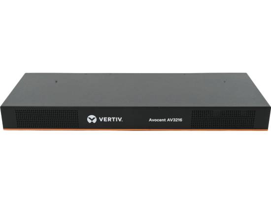 Vertiv Avocent AV3216 KVM Over IP Switch 16-Port Remote KVM Module - Refurbished Vertiv Avocent AV3216 KVM Over IP Switch 16-Port Remote KVM Module - Refurbished