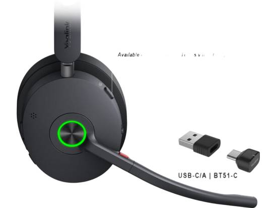 Yealink BH74 Teams Bluetooth Wireless Headset USB-C/A Yealink BH74 Teams Bluetooth Wireless Headset USB-C/A