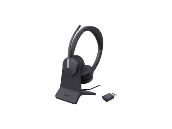 Yealink WH64 Hybrid Dual Teams DECT Headset with Charging Stand Yealink WH64 Hybrid Dual Teams DECT Headset with Charging Stand