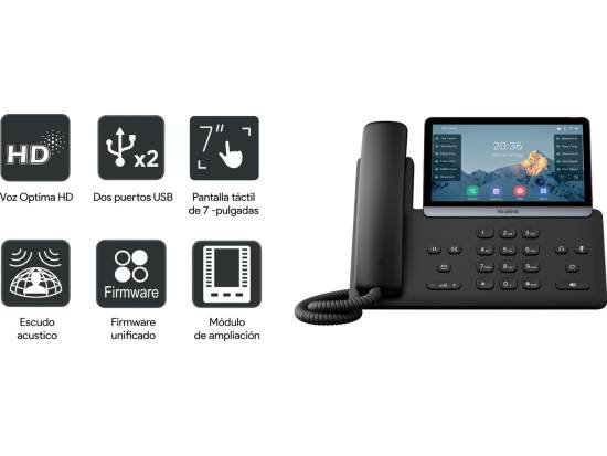 Yealink SIP-T77U Gigabit Business IP Phone w/ 7-inch LCD Screen Yealink SIP-T77U Gigabit Business IP Phone w/ 7-inch LCD Screen