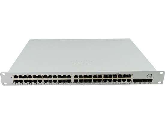 Cisco Meraki MS210-48FP 48-Port PoE Gigabit Stackable Switch - Refurbished Cisco Meraki MS210-48FP 48-Port PoE Gigabit Stackable Switch - Refurbished