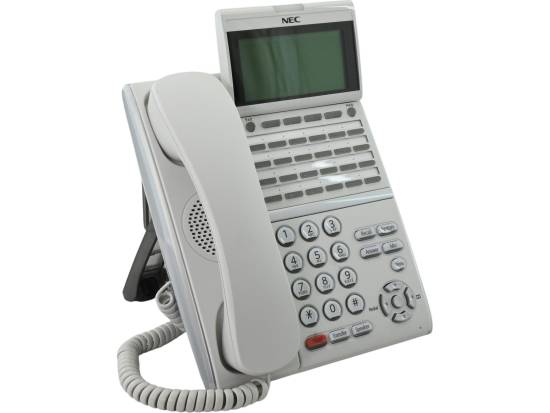 NEC Univerge DTZ-24D-3 24-Button Display Phone (650005) - White NEC Univerge DTZ-24D-3 24-Button Display Phone (650005) - White