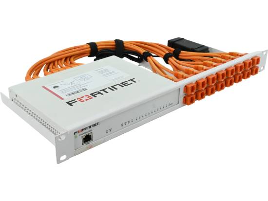 Fortinet FortiGate 80E Secure Firewall Appliance w/ Rackmount (RM-FR-T11) - Refurbished Fortinet FortiGate 80E Secure Firewall Appliance w/ Rackmount (RM-FR-T11) - Refurbished