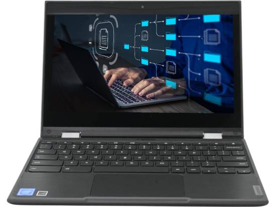 Lenovo 500e 2nd Gen Chromebook 11.6" 2-in-1 Touchscreen Laptop Celeron N4100 - Chrome OS - Grade A Lenovo 500e 2nd Gen Chromebook 11.6" 2-in-1 Touchscreen Laptop Celeron N4100 - Chrome OS - Grade A