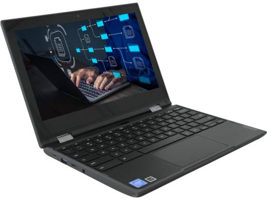 Lenovo 500e 2nd Gen Chromebook 11.6" 2-in-1 Touchscreen Laptop Celeron N4100 - Chrome OS - Grade A Lenovo 500e 2nd Gen Chromebook 11.6" 2-in-1 Touchscreen Laptop Celeron N4100 - Chrome OS - Grade A