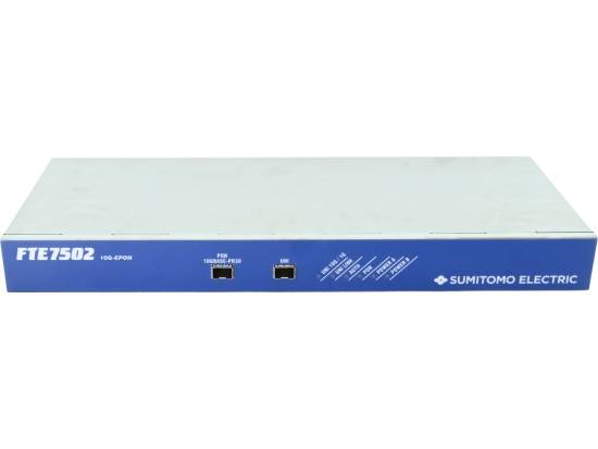 Sumitomo Electronics FTE7502 10G-EPON Optical Networking Unit - Refurbished Sumitomo Electronics FTE7502 10G-EPON Optical Networking Unit - Refurbished