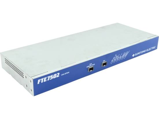 Sumitomo Electronics FTE7502 10G-EPON Optical Networking Unit - Refurbished Sumitomo Electronics FTE7502 10G-EPON Optical Networking Unit - Refurbished