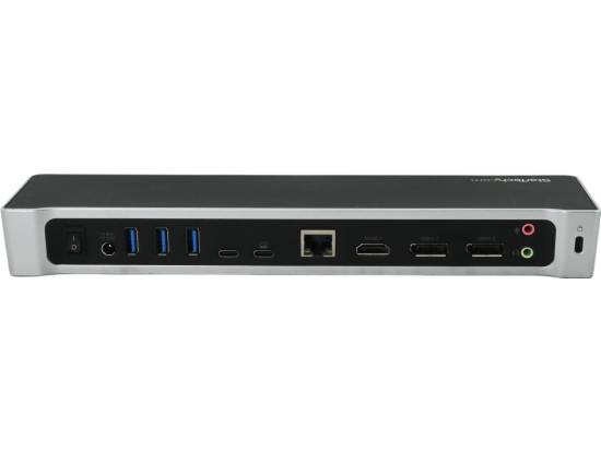 StarTech Triple 4K USB-C Docking Station w/ 60W Power Deliver (DK30CH2DPPD) - Refurbished StarTech Triple 4K USB-C Docking Station w/ 60W Power Deliver (DK30CH2DPPD) - Refurbished
