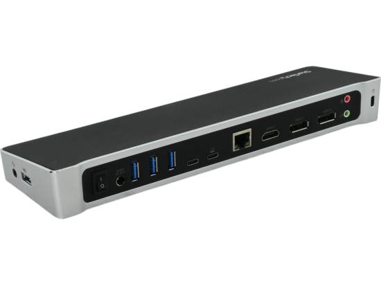 StarTech Triple 4K USB-C Docking Station w/ 60W Power Deliver (DK30CH2DPPD) - Refurbished StarTech Triple 4K USB-C Docking Station w/ 60W Power Deliver (DK30CH2DPPD) - Refurbished