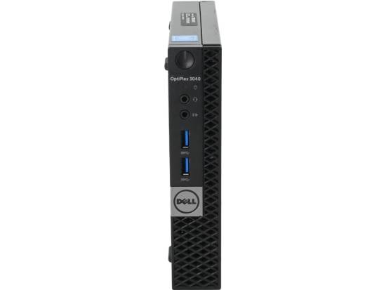 Dell Optiplex 3040 MFF Computer Pentium (G4400T) - No OS - Grade B Dell Optiplex 3040 MFF Computer Pentium (G4400T) - No OS - Grade B