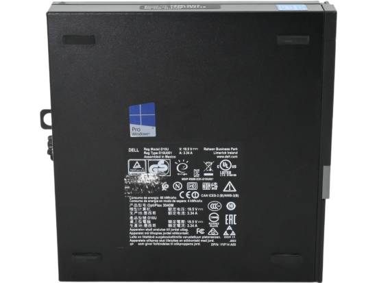 Dell Optiplex 3040 MFF Computer Pentium (G4400T) - No OS - Grade B Dell Optiplex 3040 MFF Computer Pentium (G4400T) - No OS - Grade B