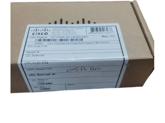 Cisco 7925G Desk Top Charger Power Supply For North America Cisco 7925G Desk Top Charger Power Supply For North America