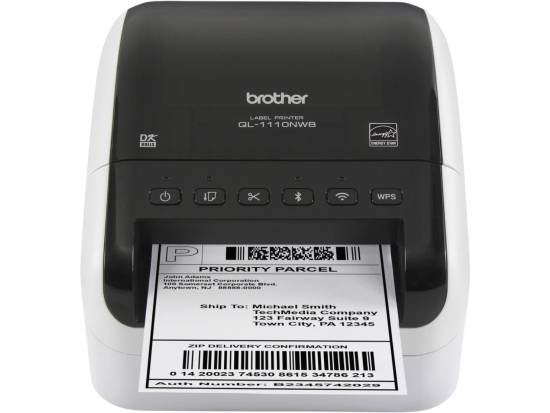 Brother QL-1110NWB USB Bluetooth Direct Thermal Label