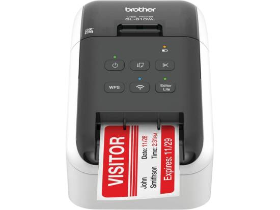 Brother QL-810WC Ultra Fast Wireless Network Direct Thermal Label Printer Brother QL-810WC Ultra Fast Wireless Network Direct Thermal Label Printer