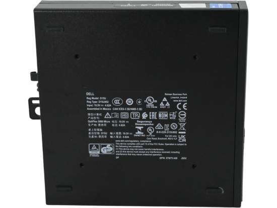 Dell OptiPlex 5000 MFF Computer i5-12500T - Windows 11 - Grade B Dell OptiPlex 5000 MFF Computer i5-12500T - Windows 11 - Grade B