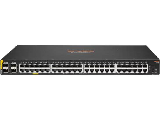 HPE Aruba CX 6000 48-Port Gigabit PoE Switch - Grade A HPE Aruba CX 6000 48-Port Gigabit PoE Switch - Grade A