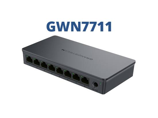 Grandstream GWN7711 8-Port Managed Gigabit Switch Grandstream GWN7711 8-Port Managed Gigabit Switch