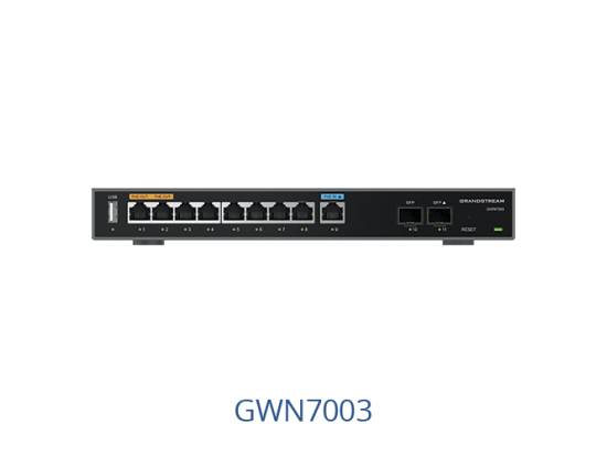 Grandstream GWN7003 9-Port Multi-WAN Gigabit VPN Wired Router w/SFP Grandstream GWN7003 9-Port Multi-WAN Gigabit VPN Wired Router w/SFP