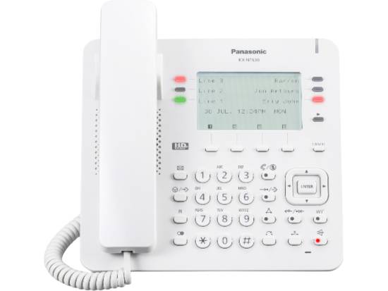 Panasonic KX-NT630 LCD IP Phone - White - New Panasonic KX-NT630 LCD IP Phone - White - New