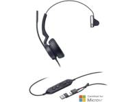 Yealink UH46 Mono Wired USB C/A Headset - Teams