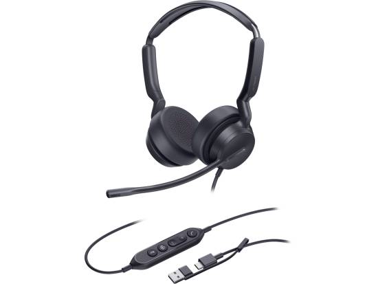 Yealink UH42 Dual Wired USB-C/A Headset - Teams Yealink UH42 Dual Wired USB-C/A Headset - Teams