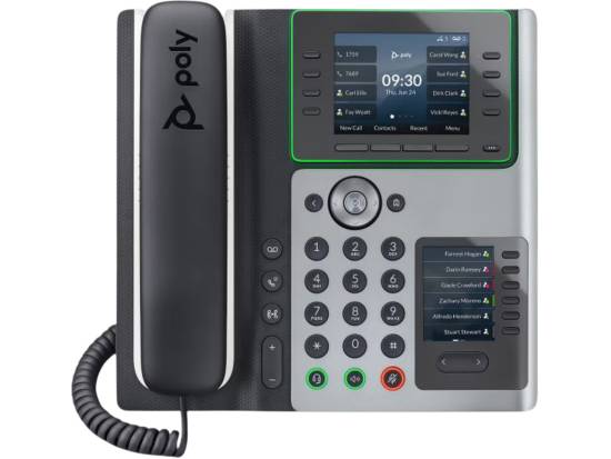 Poly Edge E400 IP Phone w/PSU Poly Edge E400 IP Phone w/PSU
