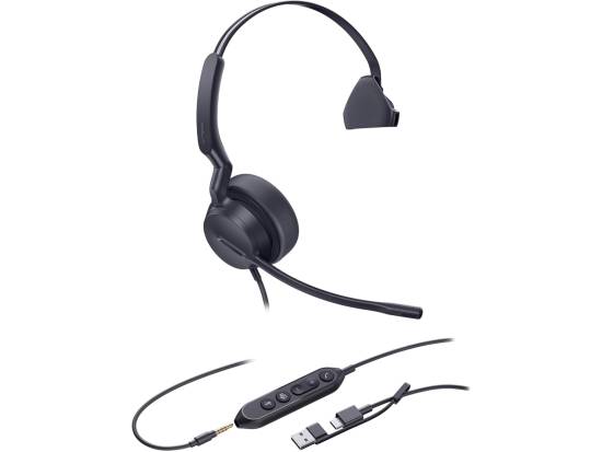 Yealink UH42 Mono Wired USB-C/A Headset - Teams Yealink UH42 Mono Wired USB-C/A Headset - Teams