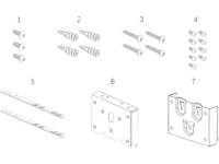 Cisco 9800 Wall Mount Kit for (KEM) Key Extension Module Cisco 9800 Wall Mount Kit for (KEM) Key Extension Module