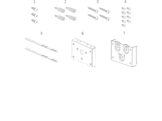 Cisco 9800 Wall Mount Kit for (KEM) Key Extension Module Cisco 9800 Wall Mount Kit for (KEM) Key Extension Module