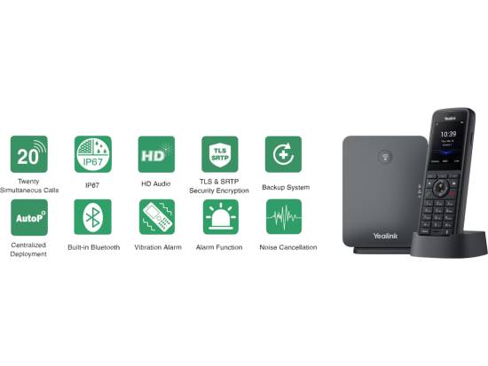Yealink W79P Pro DECT IP Phone System Yealink W79P Pro DECT IP Phone System