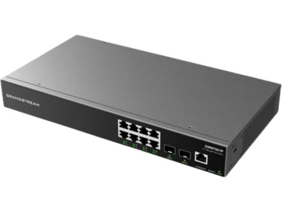 Grandstream GWN7801P Enterprise Layer 2+ Managed 8 Port PoE Network Switch Grandstream GWN7801P Enterprise Layer 2+ Managed 8 Port PoE Network Switch