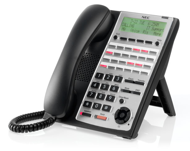 NEW NEC SL1100 24-Button B24 Black Business Office Telephone IP4WW-24TXH-B-TEL 