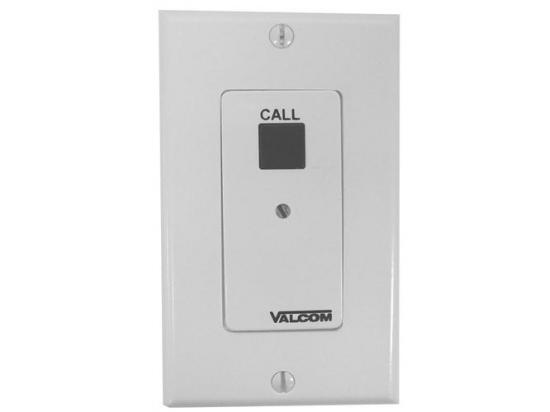 VALCOM Call in switch w/volume control, white