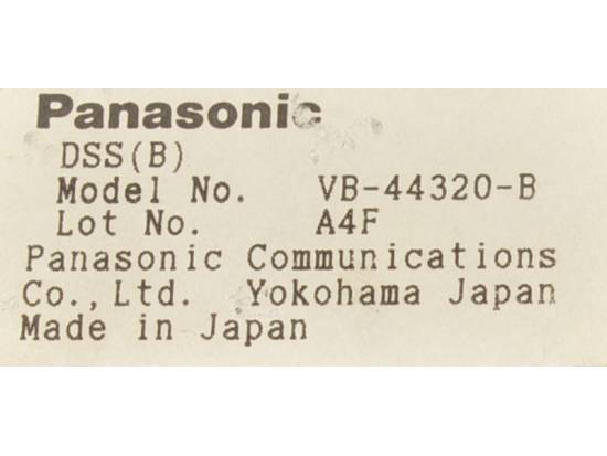 Panasonic VB-44320-B Black Attendant Console - Grade A Panasonic VB-44320-B Black Attendant Console - Grade A