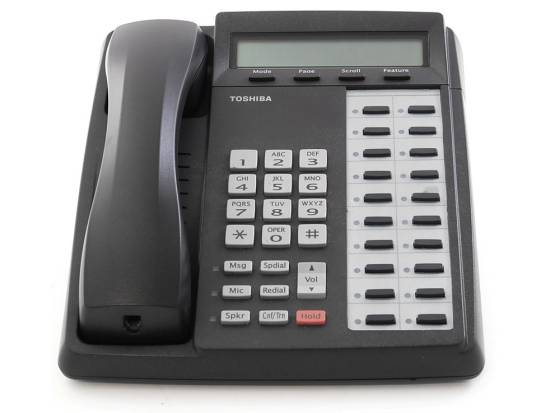 Toshiba Strata DKT3020-SD 20-Button Charcoal Display Speakerphone - Grade A Toshiba Strata DKT3020-SD 20-Button Charcoal Display Speakerphone - Grade A