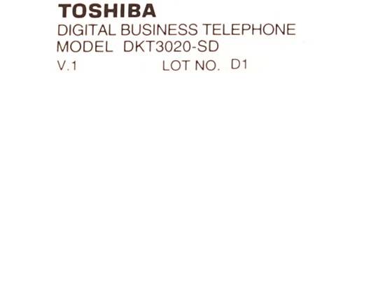 Toshiba Strata DKT3020-SD 20-Button Charcoal Display Speakerphone - Grade A Toshiba Strata DKT3020-SD 20-Button Charcoal Display Speakerphone - Grade A