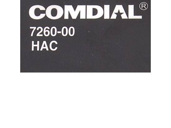 Comdial 7260-00 DX-80/120 HAC Black Display Telephone Comdial 7260-00 DX-80/120 HAC Black Display Telephone