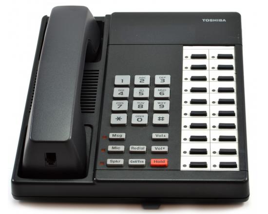 Toshiba Strata DKT2020-S 20-Button Charcoal Non-Display Speakerphone Toshiba Strata DKT2020-S 20-Button Charcoal Non-Display Speakerphone