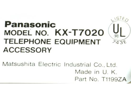 Panasonic Hybrid System KX-T7020 12-Button White Digital Speakerphone - Grade A Panasonic Hybrid System KX-T7020 12-Button White Digital Speakerphone - Grade A