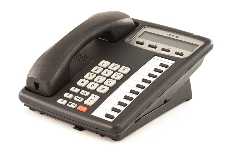 Toshiba Strata 10-Button Charcoal IP Display Speakerphone (IPT2010-SD)