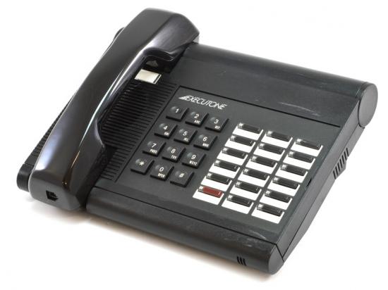 Executone Isoetec Medley Model 18 Black Telephone (84700)