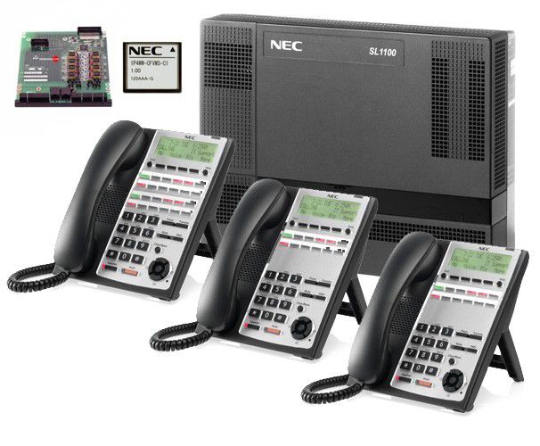 NEC SL1100 IP4WW-CFVMS-C1 1100112 2 Port x 15 Hr Compact Flash Voice Mail Card 