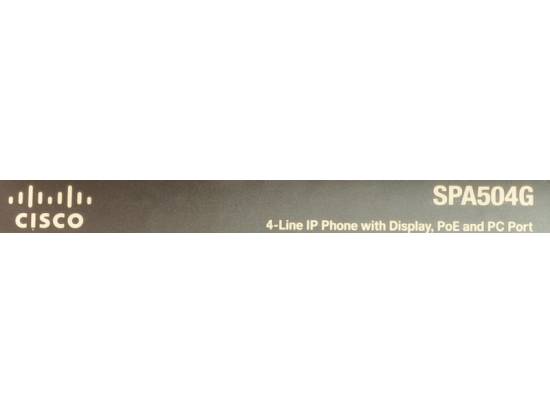 Cisco SPA504G Charcoal IP Display Speakerphone Cisco SPA504G Charcoal IP Display Speakerphone