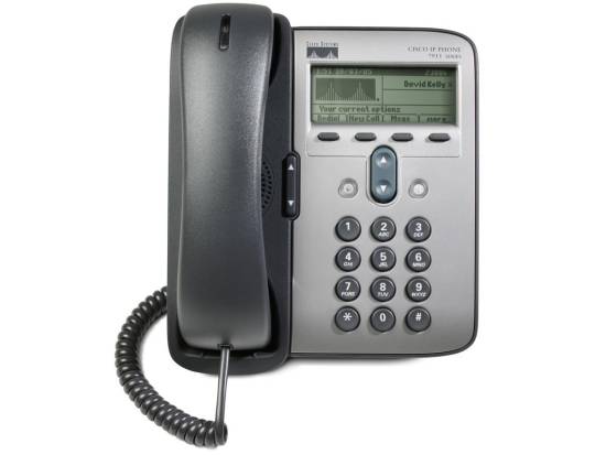 Cisco Unified CP-7911G Charcoal/Silver IP Display Phone - Grade A Cisco Unified CP-7911G Charcoal/Silver IP Display Phone - Grade A
