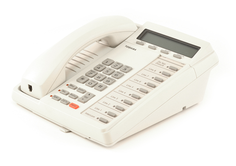 Toshiba DKT3010-SD Display Speakerphone White