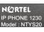 Nortel IP 1230 Display Phone with ICON Keys (NTYS20)
