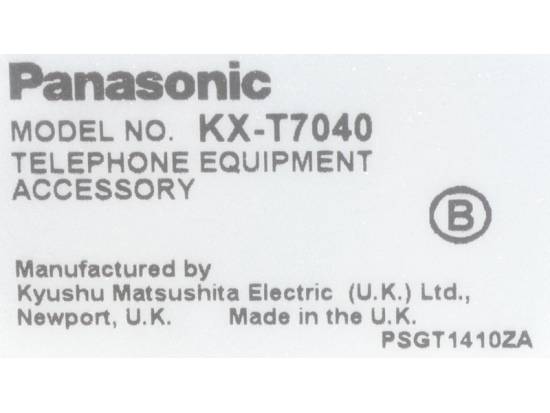 Panasonic Advanced Hybrid KX-T7040 48 Button DSS BLF Console - Black Panasonic Advanced Hybrid KX-T7040 48 Button DSS BLF Console - Black