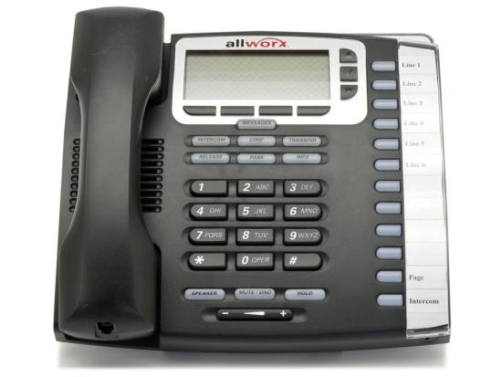 AllWorx 9212L 12-Button Black IP Display Speakerphone AllWorx 9212L 12-Button Black IP Display Speakerphone
